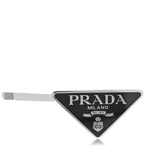 prada padded headband|flannel Prada hair clips.